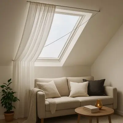 Мансардные окна velux — штора на мансардное окно