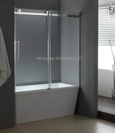 Шторка для ванной стеклянная — стеклянные двери на ванну