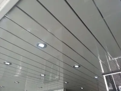Металлические панели для потолка — пластиковые пвх панели на потолок