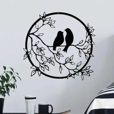 Панно птицы — панно на стену птички на ветке