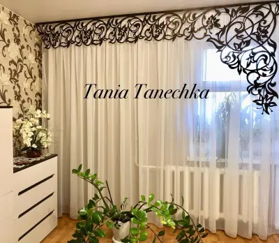 Ажурные шторы — ажурные ламбрекены