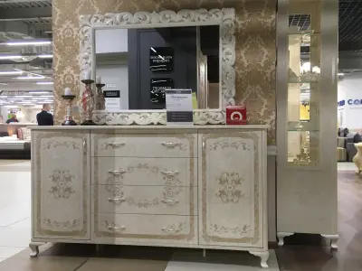 Комод патрисия цвет крем корень глянец — комод патрисия люкс (крем корень глянец)