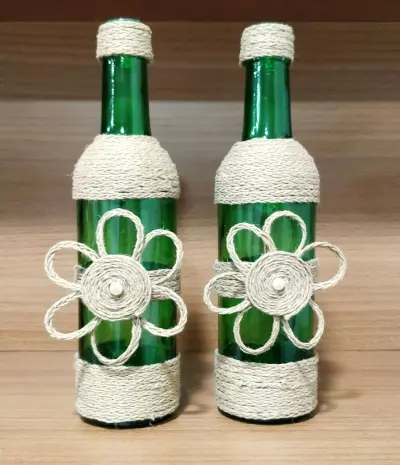 Украшение бутылок — украсить бутылку