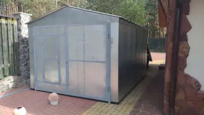 Гараж разборный металлический — металлические гаражи