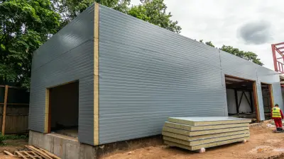 Сэндвич панелей — стеновая сэндвич панель