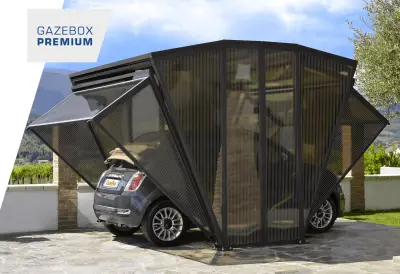 Gazebox складной гараж — гараж ракушка для автомобиля