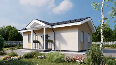 Дом 80 м 2 одноэтажный — дома из газобетона