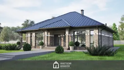 Красивые проекты одноэтажных домов — красивые одноэтажные дома