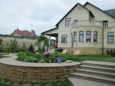 Фасад из натурального камня — фасад дагестанский камень