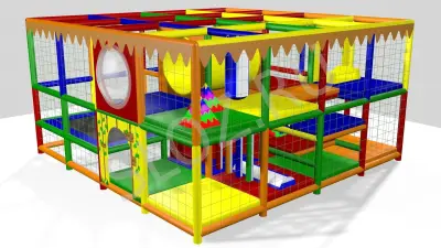 Детский лабиринт для игровой комнаты — детские игровые лабиринты
