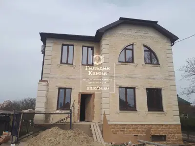 Фасад из натурального дагестанского камня — дагестанский камень фасад