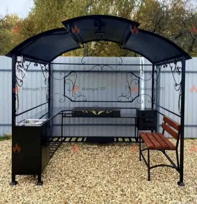 Мангал беседка медея xl