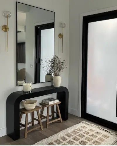 Консоли в прихожую — дизайн прихожая