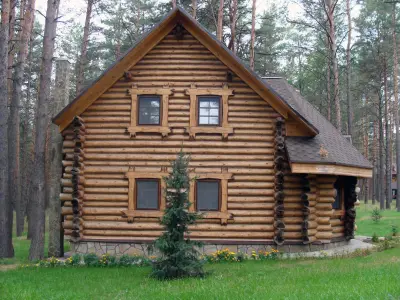 Деревянные дома из бревна — дом сруб