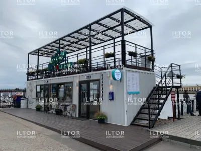 Кофейня из морского контейнера — кафе из морских контейнеров