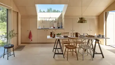 Дома из фанеры — фанера в интерьере дома