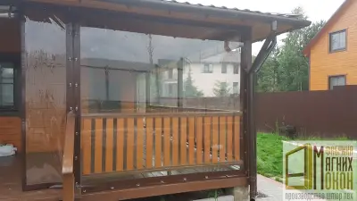 Шторы пвх для беседок и веранд — мягкие окна для веранды