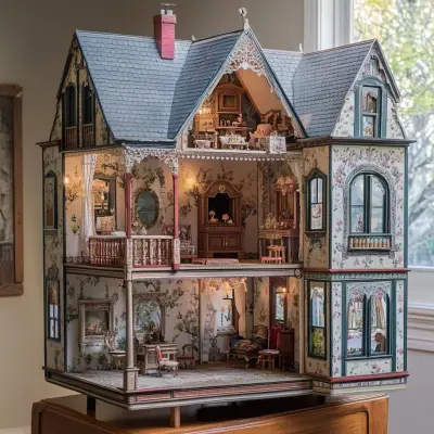 Кукольный дом — dollhouse miniature кукольный домик