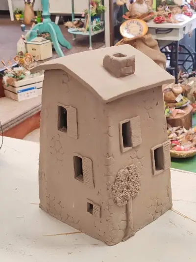 Керамические домики — домик из глины