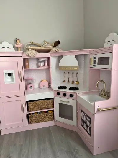 Детская кухня игрушечная — игрушечная кухня для девочек