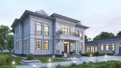 Дом в классическом стиле 2 этажа — проект особняка в классическом стиле