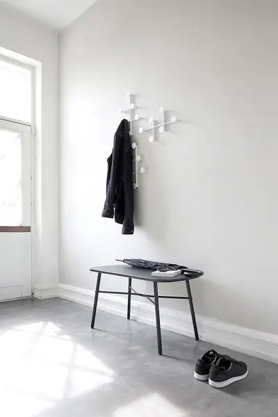 Вешалка черный 193 см ikea tjusig чусиг — вешалка настенная в прихожую